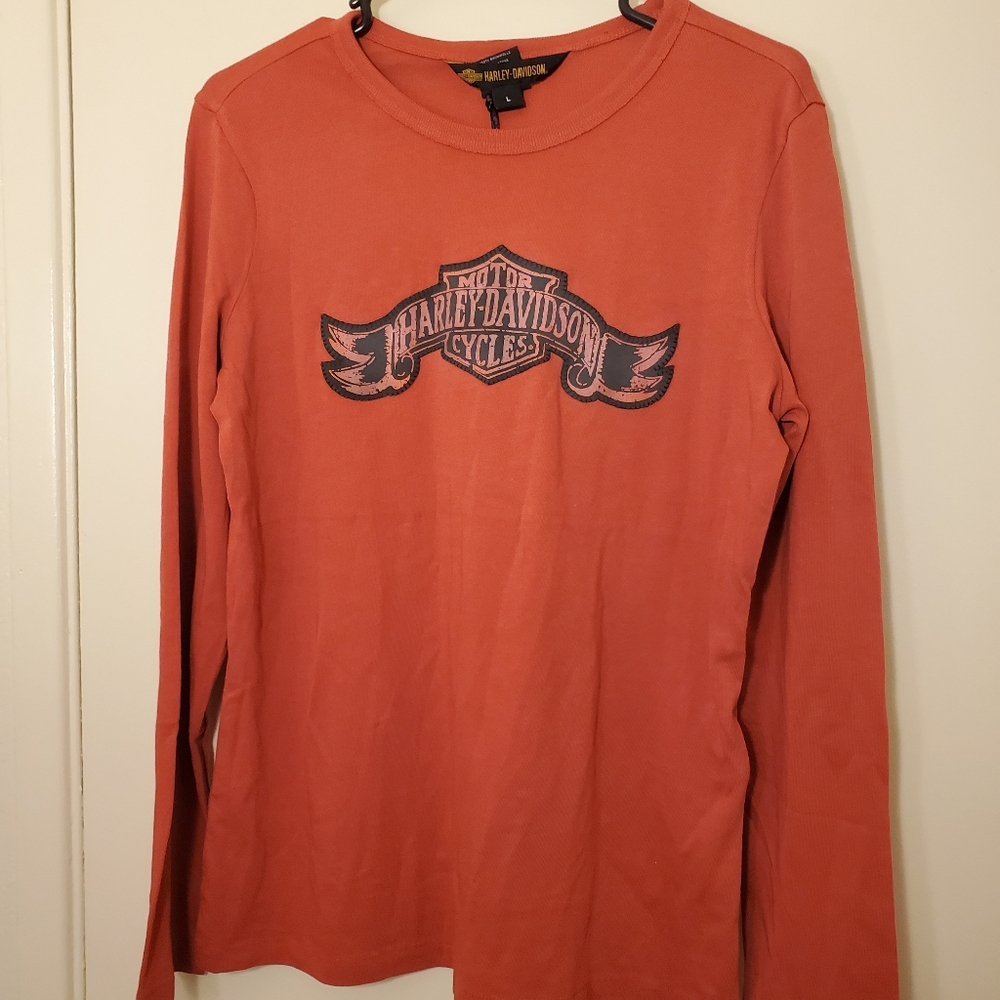 Women's Long Sleeve Harley-Davidson Shirt Large